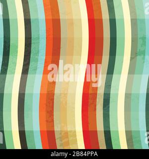 curve colored grunge seamless Stock Vector