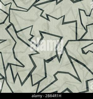 crack seamless pattern with grunge effect Stock Vector