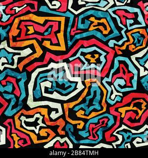 graffiti grunge seamless pattern Stock Vector