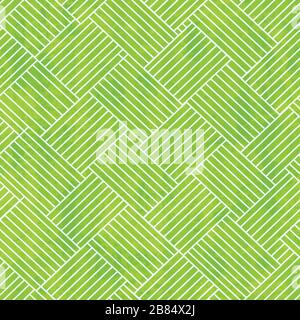 green fabric seamless texture with grunge effect Stock Vector