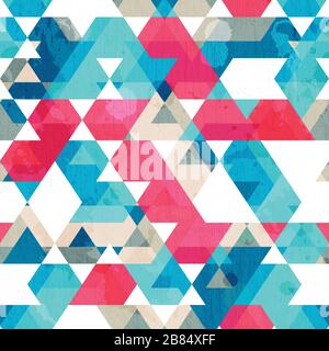 star seamless texture with grunge effect Stock Vector