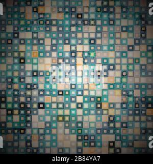 grunge tile seamless pattern Stock Vector