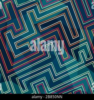 neon seamless pattern Stock Vector