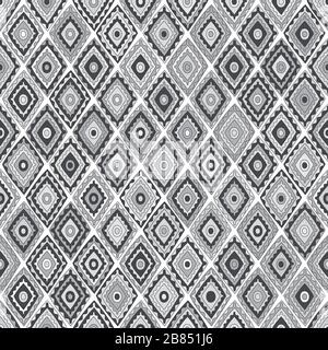 monochrome vintage seamless Stock Vector