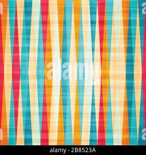 rainbow rhombus seamless pattern Stock Vector