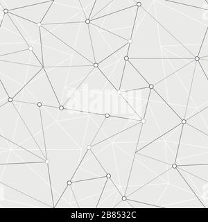 technology triangle seamless pattern Stock Vector