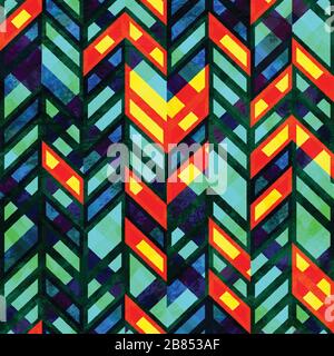bright fantastic seamkess pattern Stock Vector