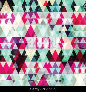 grunge technology seamless pattern Stock Vector