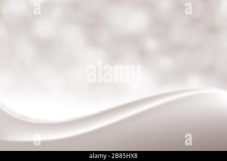 Blurred Smooth Silver elegant soft beauty background, Luxurious Cosmetic backdrop Bokeh soft light shade, Gradient color tone sweet blur style luxury Stock Photo