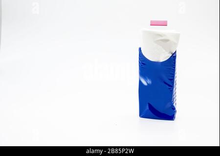handkerchiefs in a plastic package Stock Photo