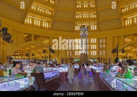 Phnom Penh, Cambodia - January 19, 2017: Central Market in Phnom Penh Cambodia Stock Photo
