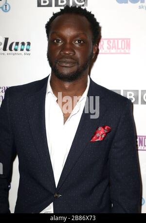 May 07, 2017 - London, England, UK - Screen Nation Film & Television Awards 2017, Park Plaza Riverbank - Red Carpet Arrivals Photo Shows: Arnold Oceng Stock Photo