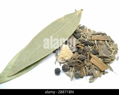 A picture of mixed spices Stock Photo