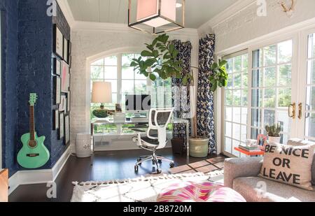 Home office and Den Stock Photo