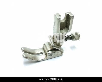 A picture of sewing machine parts Stock Photo