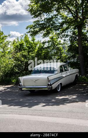 American road cruiser as a classic car Stock Photo