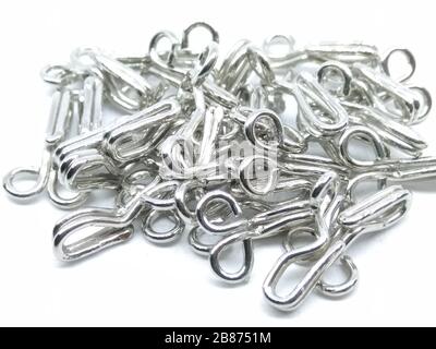 A picture of cloth hooks Stock Photo