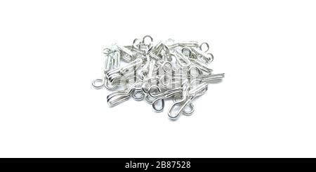 A picture of cloth hooks Stock Photo