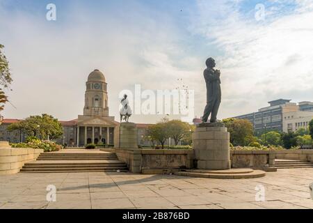 City hall of Tshwane in city center of Pretoria, South Africa Stock Photo