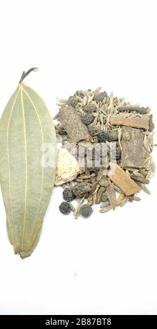 A picture of mixed spices Stock Photo