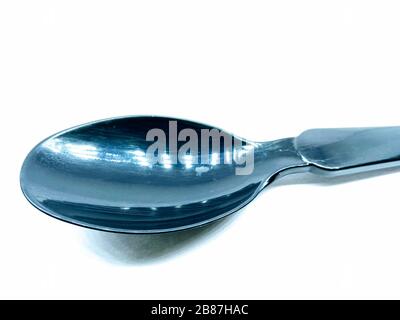 A picture of plastic spoon Stock Photo