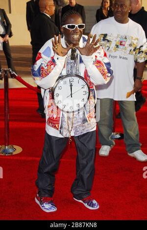 Flavor Flav at the 34th Annual American Music Awards held at the Shrine Auditorium in Los Angeles, CA. The event took place on Tuesday, November 21, 2006.  Photo by: SBM / PictureLux - File Reference # 33984-9588SBMPLX