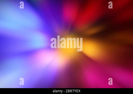 Zoom, Blue Pink light Zoom effect background, Colorful radial gradient effect digital lighting power technology, LED Lighting effect zoom movement abs Stock Photo