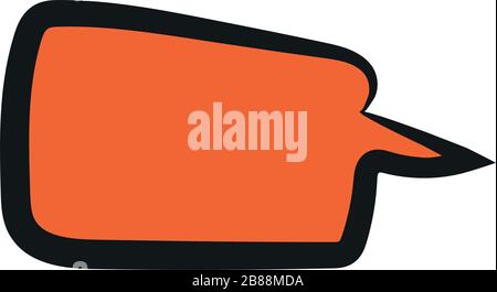 flat speech bubble shaped banners, price tags, stickers, badges. Vector illustration Stock Vector