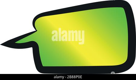 flat speech bubble shaped banners, price tags, stickers, badges. Vector illustration Stock Vector