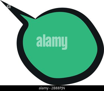 flat speech bubble shaped banners, price tags, stickers, badges. Vector illustration Stock Vector