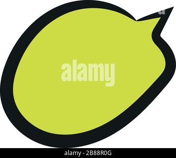 flat speech bubble shaped banners, price tags, stickers, badges. Vector illustration Stock Vector