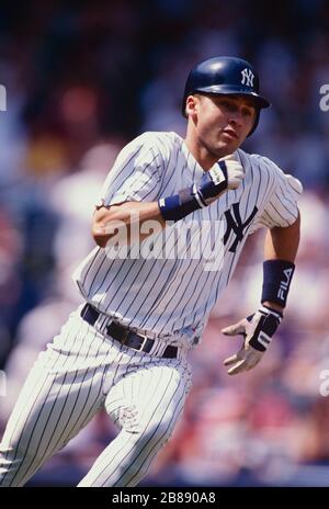 Derek Jeter of the New York Yankees Stock Photo