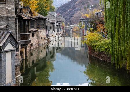 Gubei Water Town in Beijing, China Stock Photo