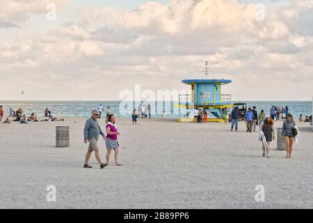 Miami Beach, Fl, Usa Stock Photo