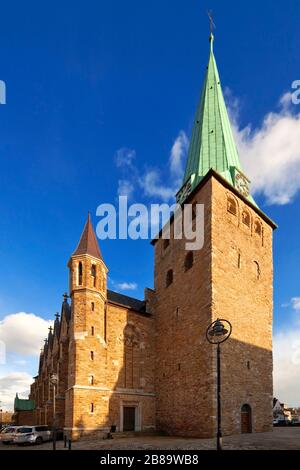 catholic church St. Mauritius in Niederwenigern, Germany, North Rhine-Westphalia, Ruhr Area, Hattingen Stock Photo