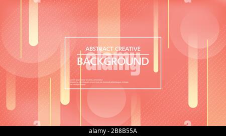 Simple design of abstract background in geometric lines and shadows Stock Vector