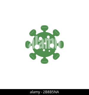 Stop Coronavirus 2019-nCov novel coronavirus concept resposible for asian flu outbreak and coronaviruses influenza pandemic. oronavirus hand drawn Stock Vector