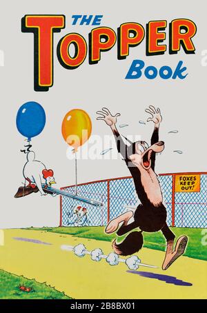 Cover of The Topper children's book, annual. 1964 Stock Photo