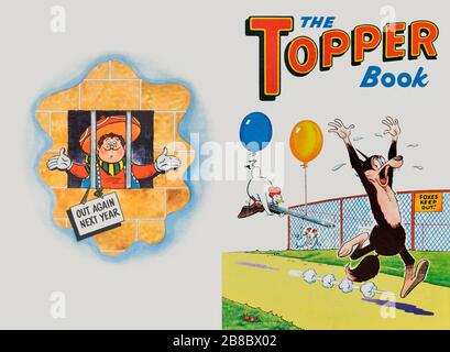 Cover of The Topper book, annual. 1964 Stock Photo
