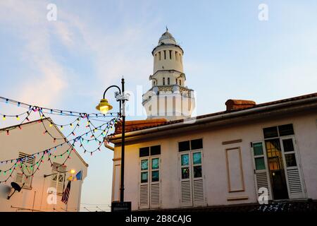 A mosque in Penang city centre, Malaysia, Asia. Stock Photo