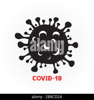 Covid-19 coronavirus symbol icon Stock Vector