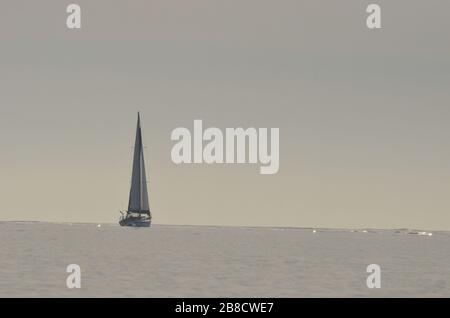 Balboa Harbor Huntington Beach Stock Photo