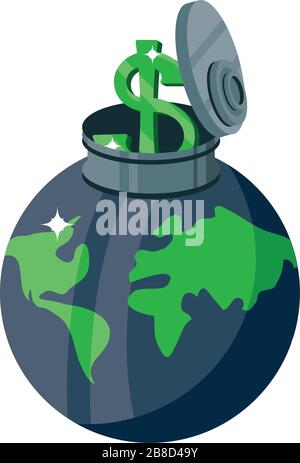 crude oil price increases in the world, oil prices up vector illustration design Stock Vector
