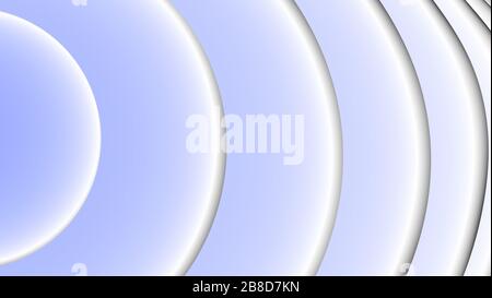 Abstract background with embossed circles of light and shadow. Stock Photo