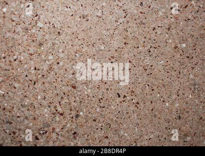 concrete floor with marble chips background texture Stock Photo