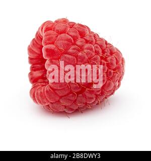 Raspberry Isolated on White Background Stock Photo