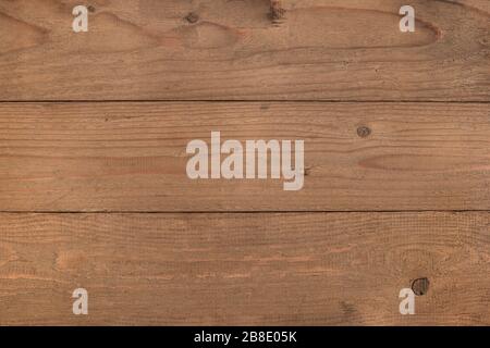 Wood background. Three Natural horizontal planks - pattern wood background texture and copy space. Flat layout - Image. Stock Photo