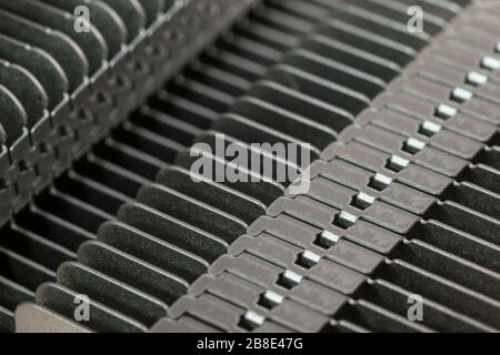 Cooling device of a computer processor. Stock Photo