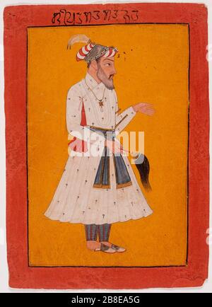 Emperor Shah Jahan (reigned 1628-1658) Receiving Dara Shikoh, Folio ...