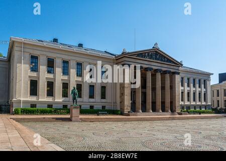 The Law Faculty of the University of Oslo in Norway Stock Photo